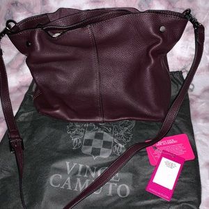 Vince Camuto Leather Satchel Niki